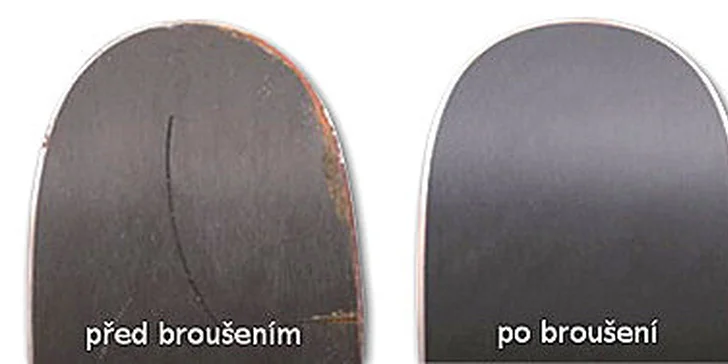 Servis carvingových lyží, snowboardu nebo běžek
