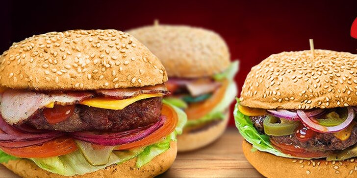 Dva poctivé burgery XXL, Big či standard