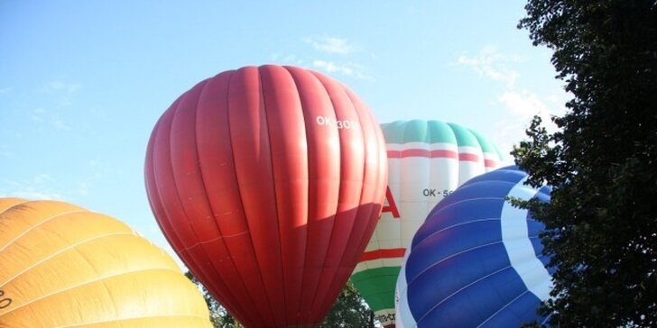 Nadpozemský zážitek v horkovzdušném balonu