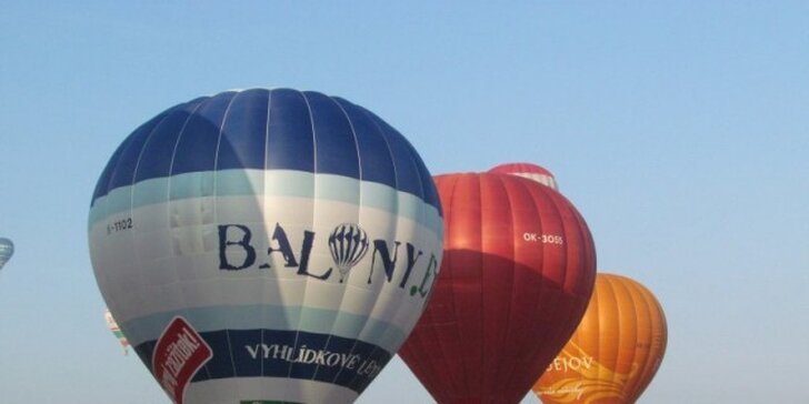 Nezapomenutelný let horkovzdušným balonem