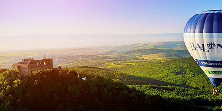 Nezapomenutelný let horkovzdušným balonem