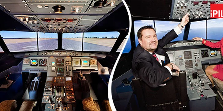 Úžasný zážitek na leteckém simulátoru Airbus A320