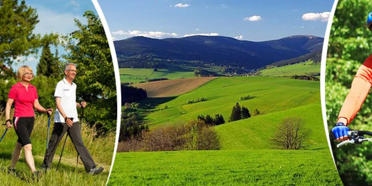 Až 6 dní v srdci Jeseníků u lázní Karlova Studánka – děti do 12 let zdarma