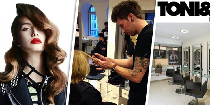 Kadeřnický balíček v luxusním salonu TONI&GUY