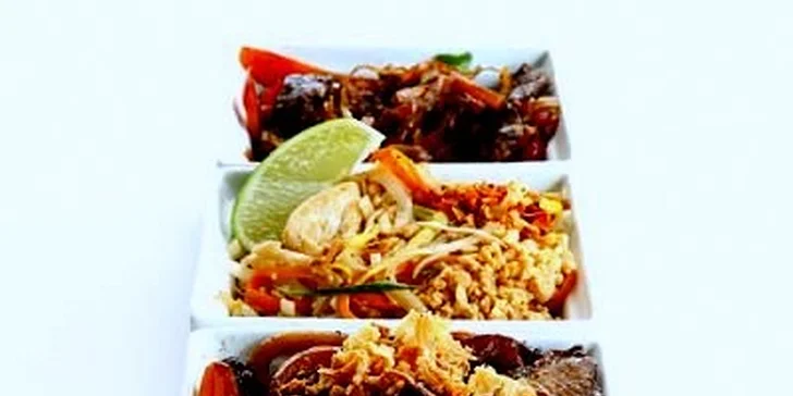 Mega thajské menu pro dva – rozvoz DameJidlo.cz