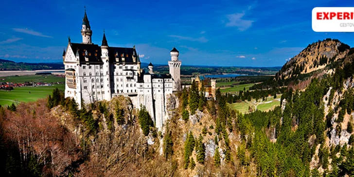 Last Minute poznávací zájezd na zámek Neuschwanstein a Zugspitze 6. 9. 2014