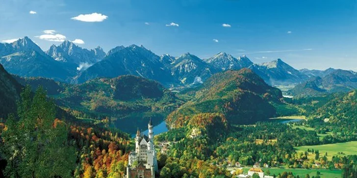 Last Minute poznávací zájezd na pohádkové zámky Ludvíka Bavorského Linderhof a Neuschwanstein již 10.5.2014