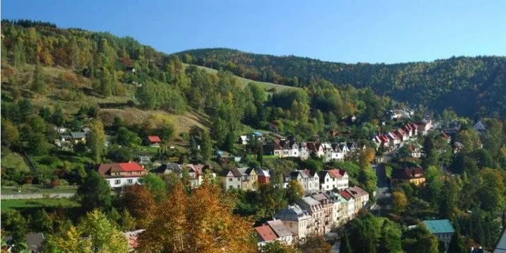 Zimní pohodička a lyžování u Božího Daru