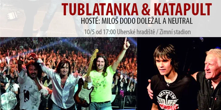 Koncert Tublatanky, Katapultu a jejich hostů