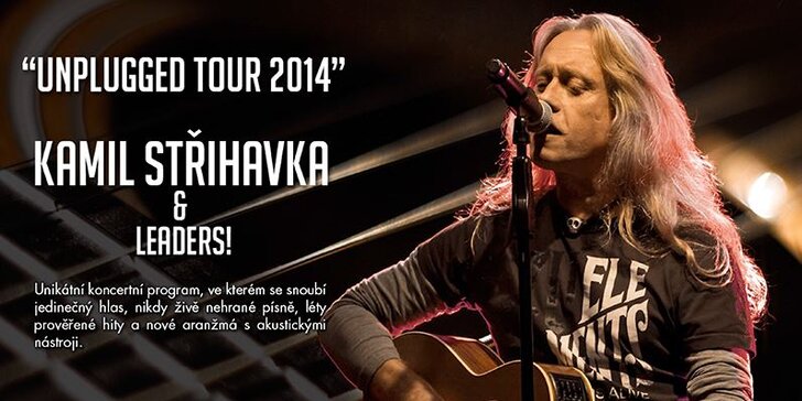 Kamil Střihavka Unplugged tour 2014