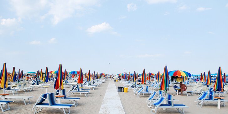 8 dní v Rimini - ubytování u moře včetně polopenze