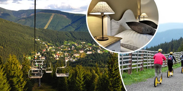 3 dny ve Špindlu – sauna i den na koloběžkách