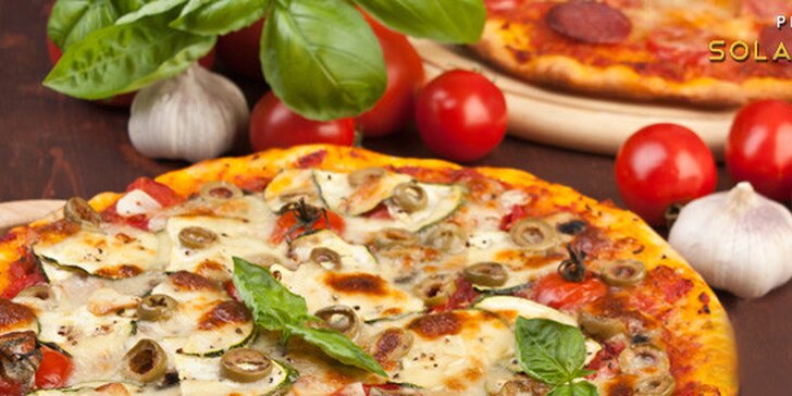 Dvě libovolné pizzy v nové Pizzerii Sola Enotria
