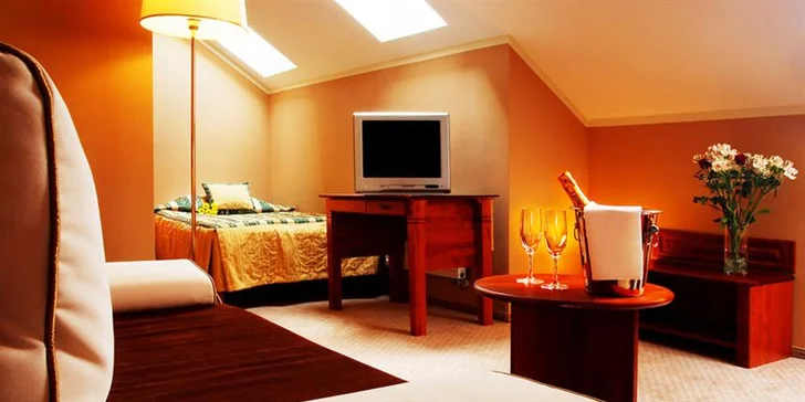 Romantický pobyt pro dva v secesním hotelu v Praze