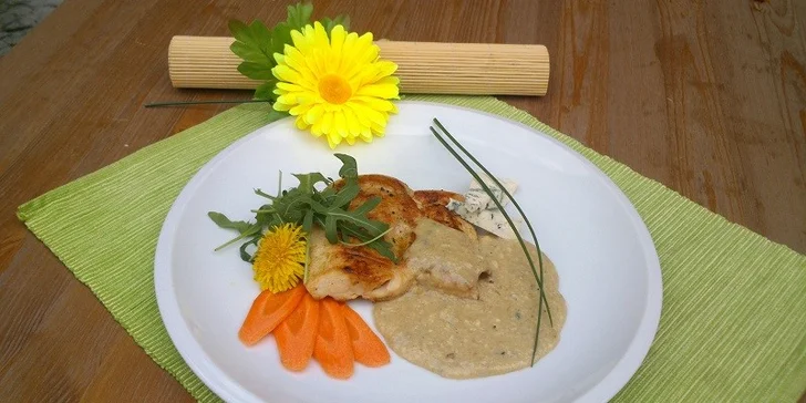 50% sleva na konzumaci v Restauraci U Huberta