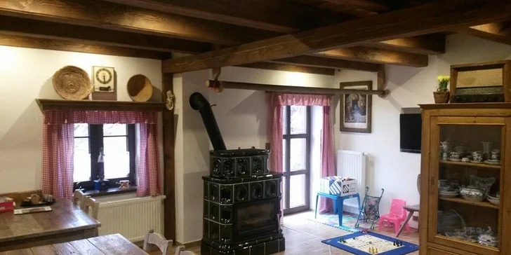 Pronájem luxusní chalupy v Jizerských horách na 4 dny