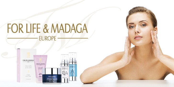 Luxusní ošetření pleti kosmetikou For Life & Madaga - Česká profesionální kosmetika na francouzských základech