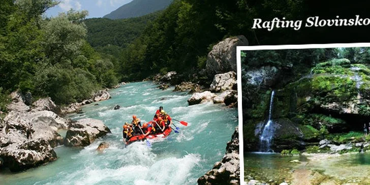 4denní rafting ve Slovinsku na řece Soča