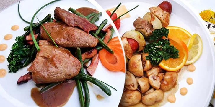 50% sleva na konzumaci v Restauraci U Huberta