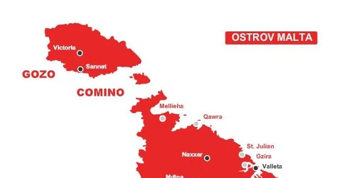 Letecký zájezd na Maltu. 8 dní božského klidu u moře