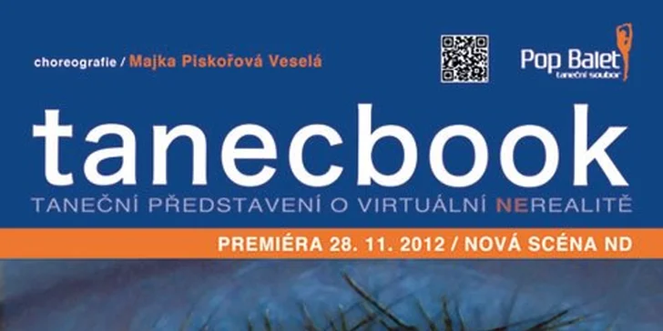 Tanecbook – taneční představení o virtuální ne-realitě