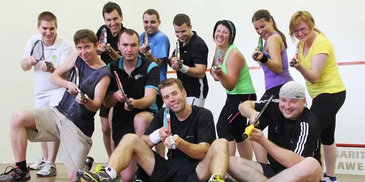 Startovné na 4 měsíce do největší amatérské ligy - badminton, squash a další