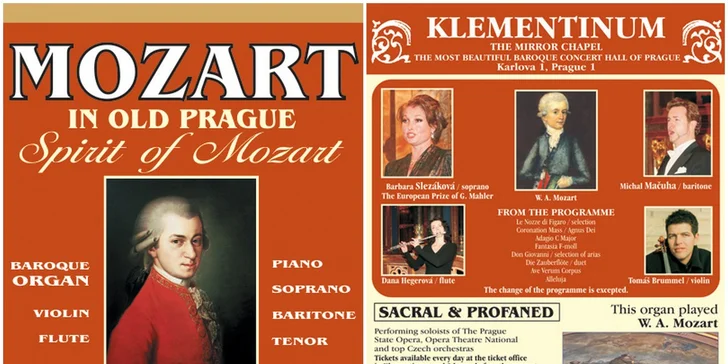 Mozart ve Staré Praze - koncerty v Klementinu