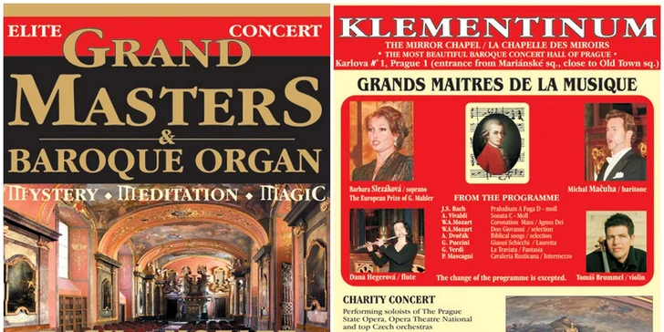Mozart ve Staré Praze - koncerty v Klementinu
