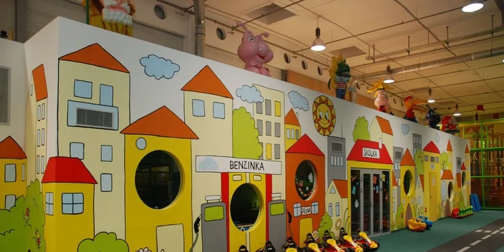1+1 vstupenka zdarma do hracího centra WIKYLAND