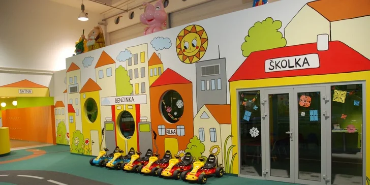 1+1 vstupenka zdarma do hracího centra WIKYLAND