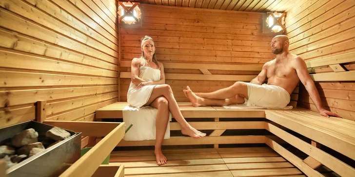 Těšit se můžete i na hodinu v privátní sauně. 