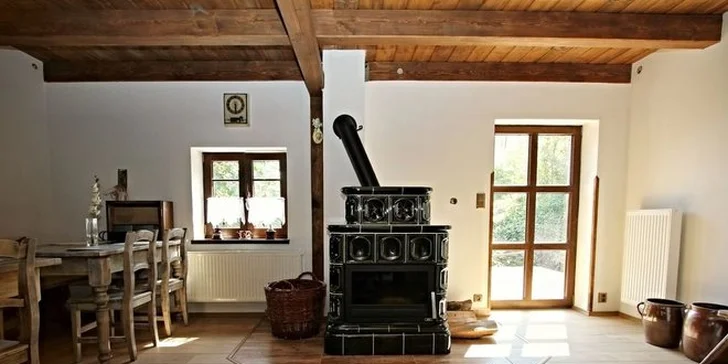 Pronájem luxusní chalupy v Jizerských horách na 4 dny