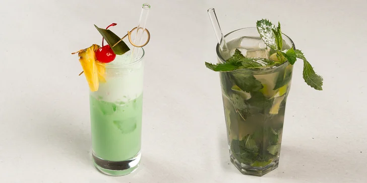 Dělají tu i osvěžující drinky – nechte si namíchat třeba Mojito nebo Cuba libre.