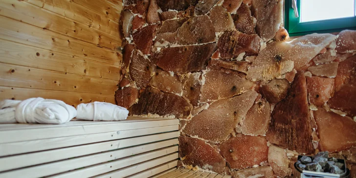 Domek Lovage si zamilují milovníci saunování. Má vlastní saunu Soft, která se vyhřeje na 50 °C. 