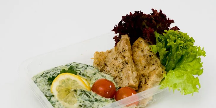 5denní Fitness food menu včetně dopravy až domů
