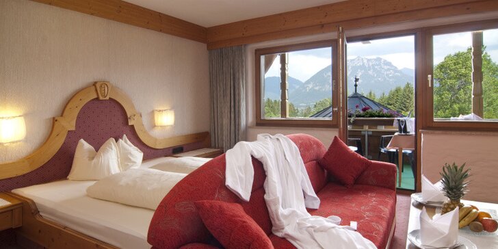 Dovolená v Alpách. 4* ubytování s wellness pro dva