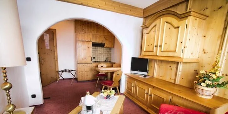 Dovolená v Alpách pro dva. 4* hotel s wellness