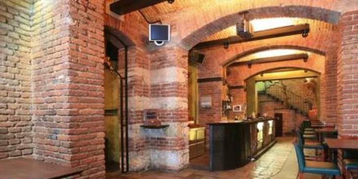 Tříchodové menu pro dva v restauraci Zlaté časy