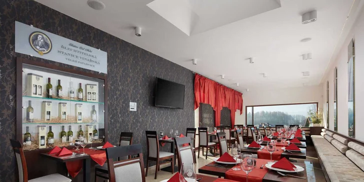 V restauraci si vychutnáte snídaně formou švédských stolů a tříchodové večeře.