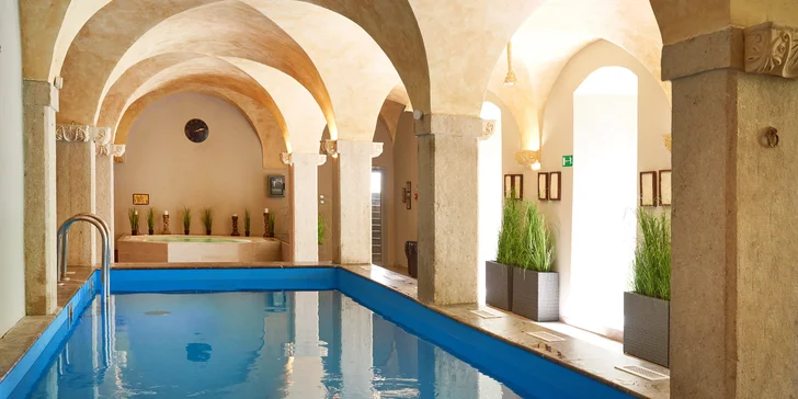 Váš pobyt se ponese ve znamení relaxace, do wellness centra máte po celou dobu neomezený vstup. 