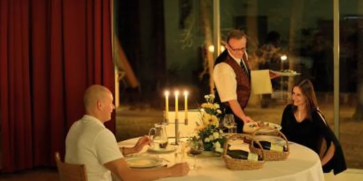 Letní degustační menu o 4 chodech v Lovecké chatě