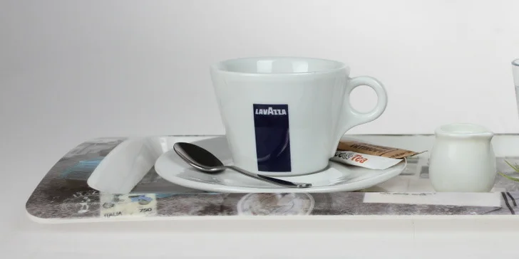 Original Sacher dort s kávou Lavazza pro dva