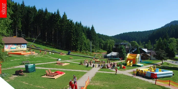 1 den v dětském a lanovém parku v Beskydech