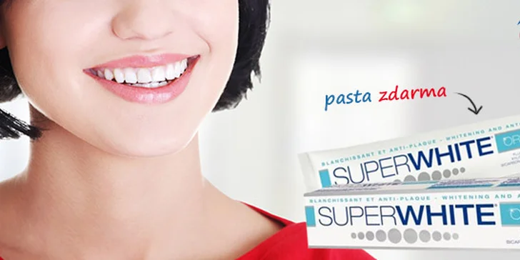 Zesvětlení odstínu zubů bez použití peroxidu