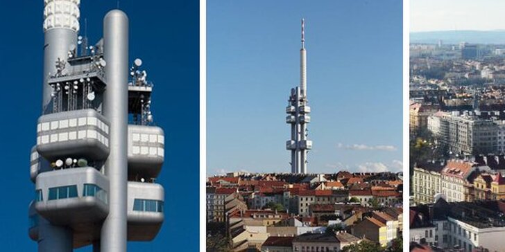 120 Kč za DVĚ vstupenky na Žižkovskou věž. Jedinečný výhled na Prahu a široké okolí se slevou 50 %.