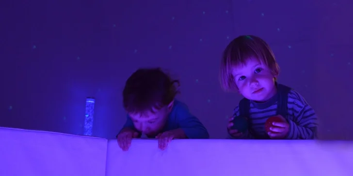 Vstup do rodinného centra v multismyslovém relaxačním centru Snoezelen Olomouc