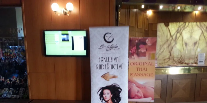 Kadeřnický balíček pro dámy i pány - barvení, melír, střih a sklenka sektu