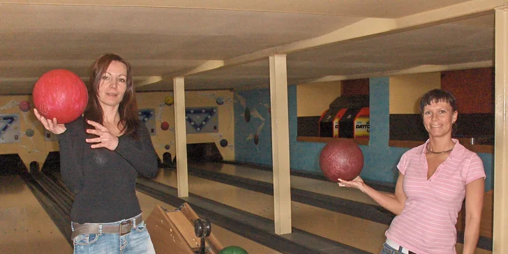 Pronájem dráhy v Bowling Baru na 60 minut