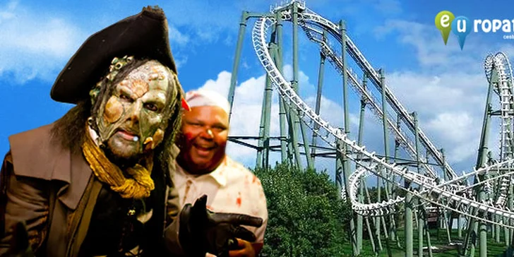 Jeden den na atrakcích v německém Heide Parku