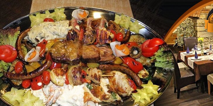Bělehradský rodinný talíř (1200 g) pro 3–4 osoby